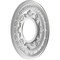 Ekena Millwork Baltimore PVC Medallion (Canopies up to 4 1/4"), 10"OD x 3 1/2"ID x 3/4"P, Metallic Weathered Steel CMP10BADST - alternate 3